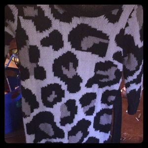 Leopard Sweater Dress
